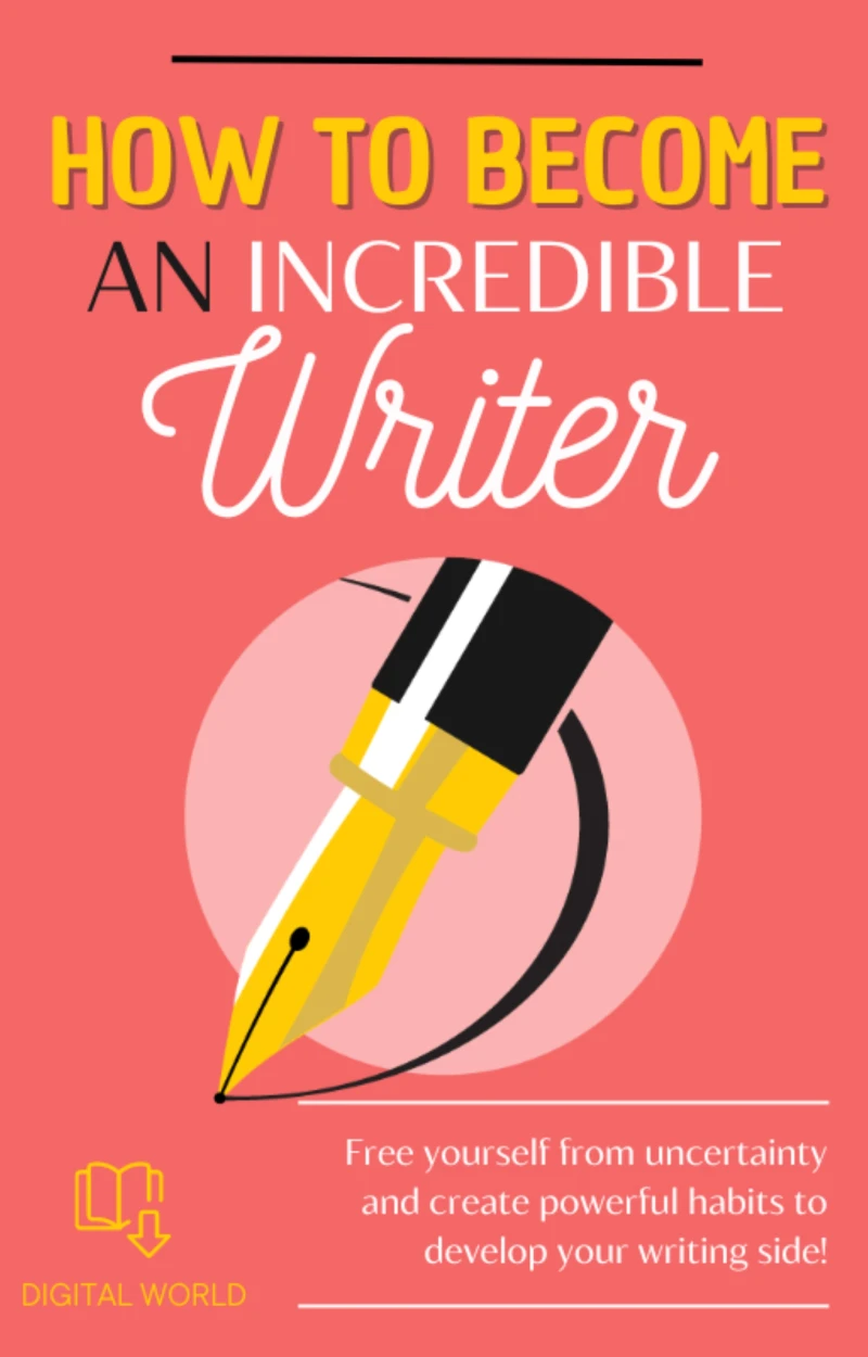 Portada: How to become a incredible writer