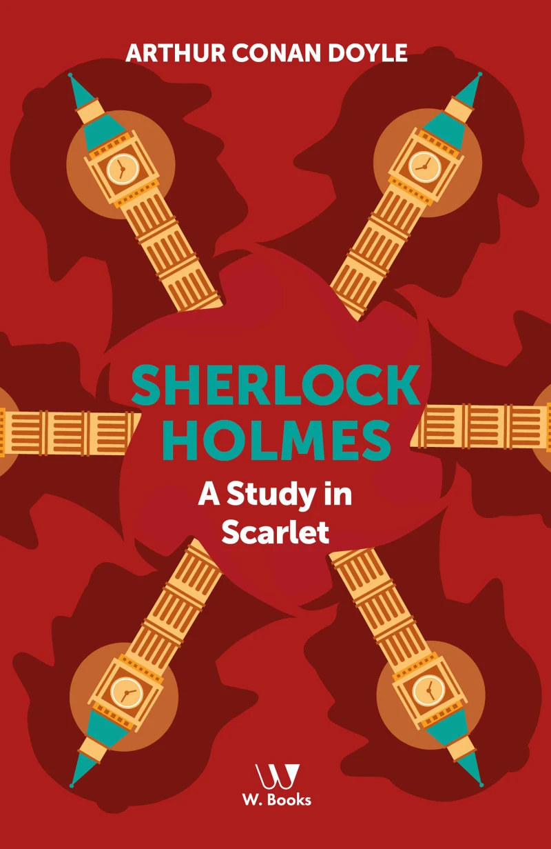 Portada: Sherlock Holmes: A study in scarlet