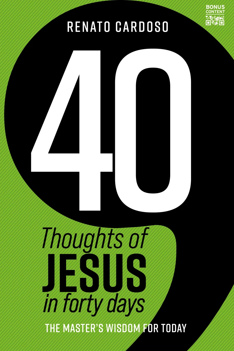 Portada: 40 Thoughts of Jesus in forty days
