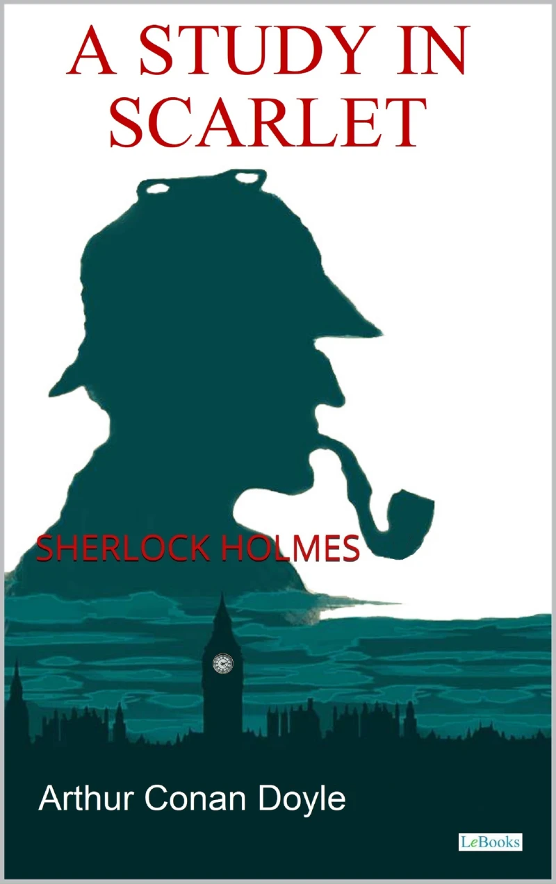Portada: A STUDY IN SCARLET - A. Conan Doyle
