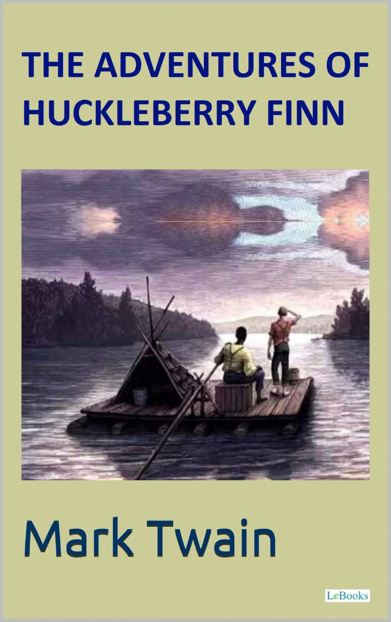Portada: The Adventures of Huckleberry Finn