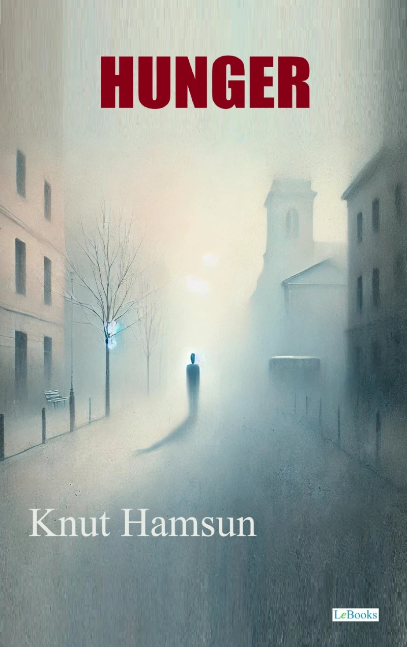Portada: HUNGER - Knut Hamsun