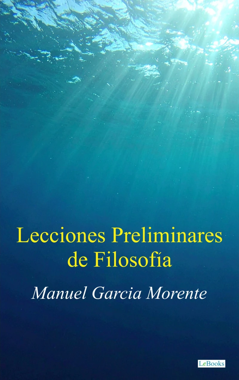 Portada: Lecciones Preliminares de Filosofia