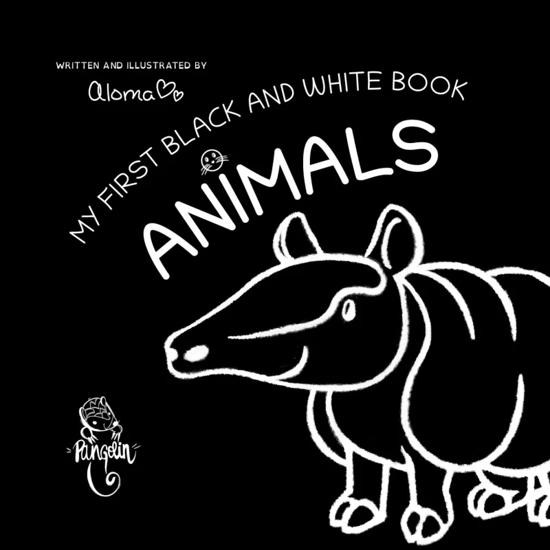 Portada: My first black and white book: animals