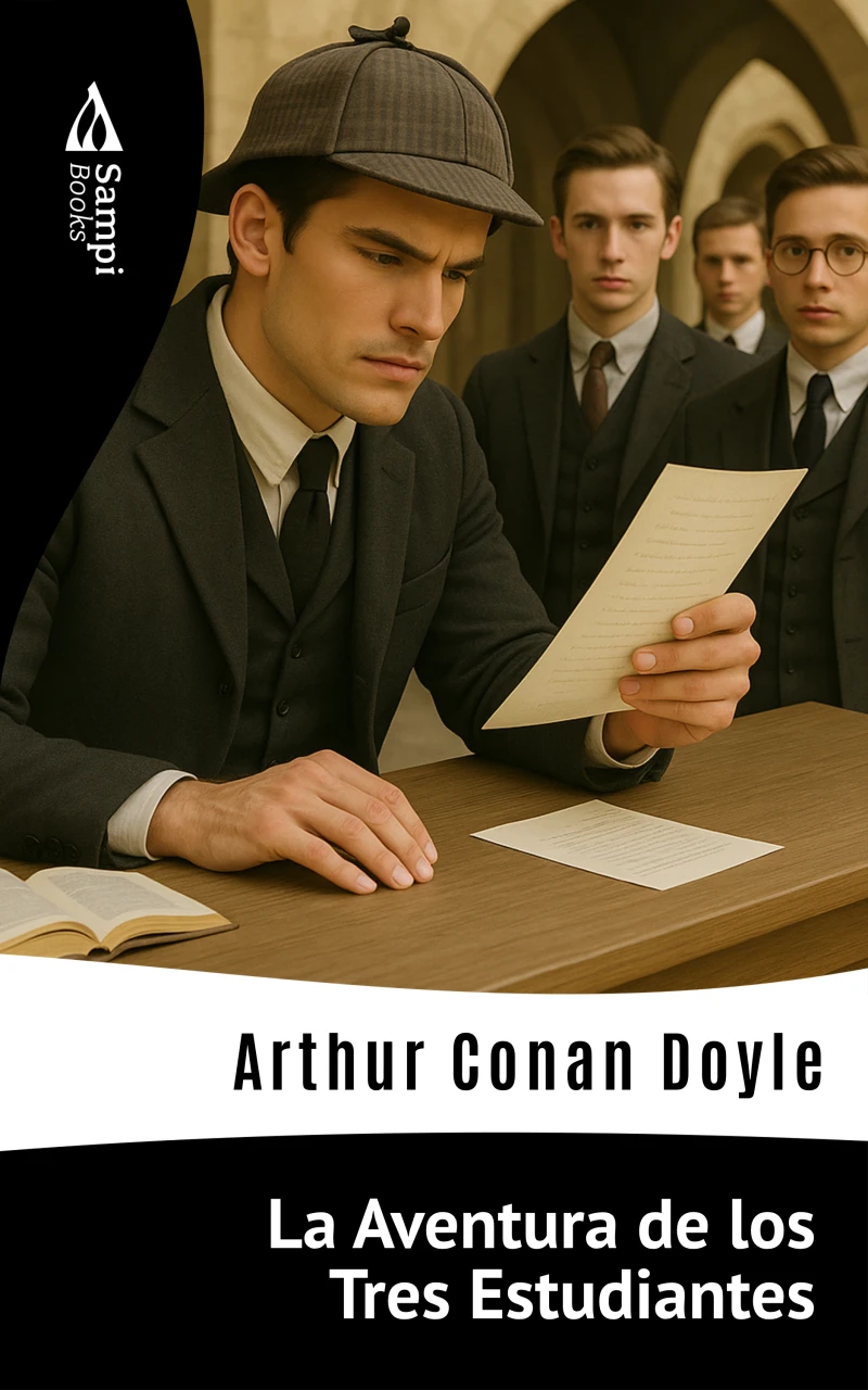 Portada: La Aventura de los Tres Estudiantes