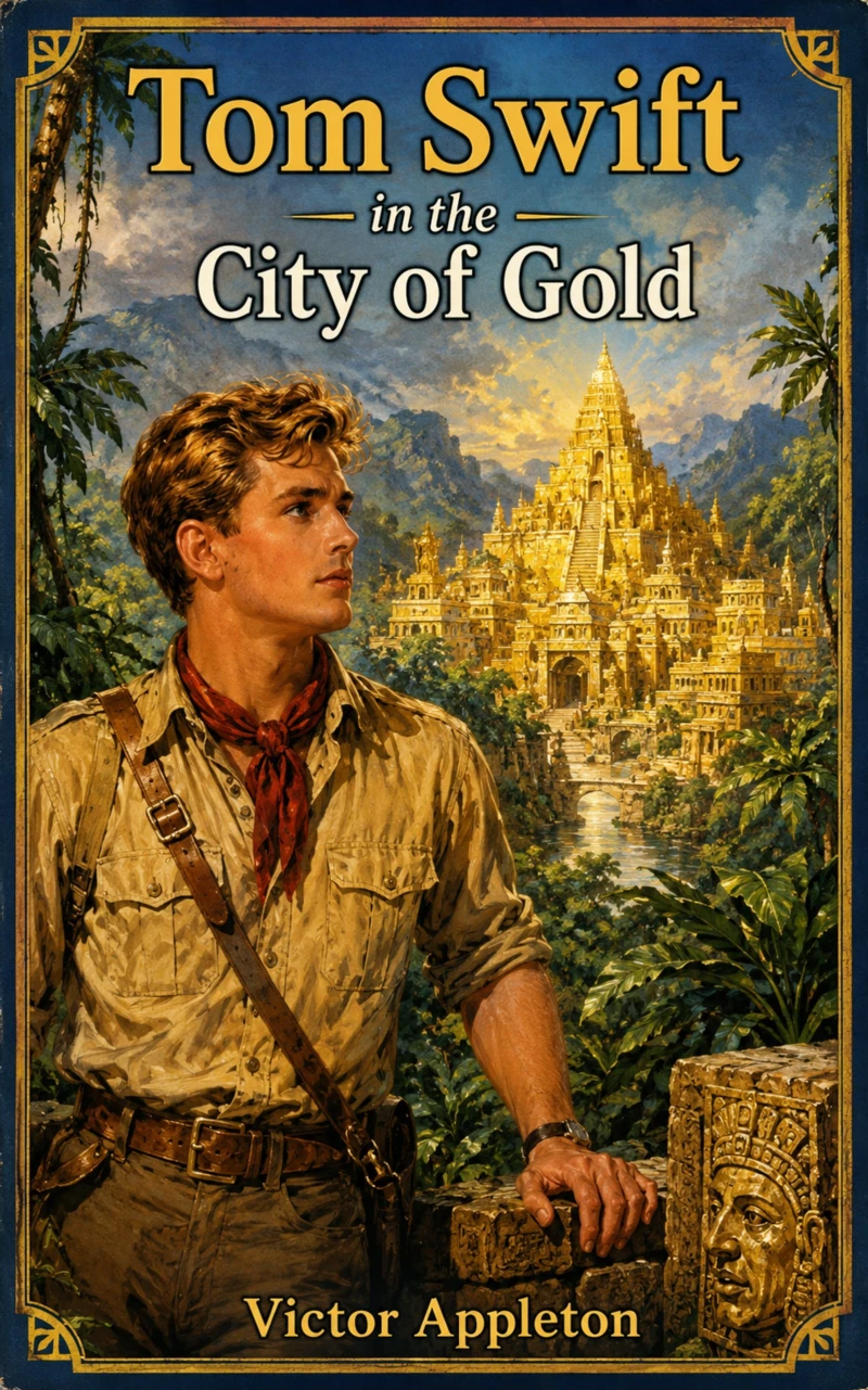 Portada: Tom Swift in the City of Gold