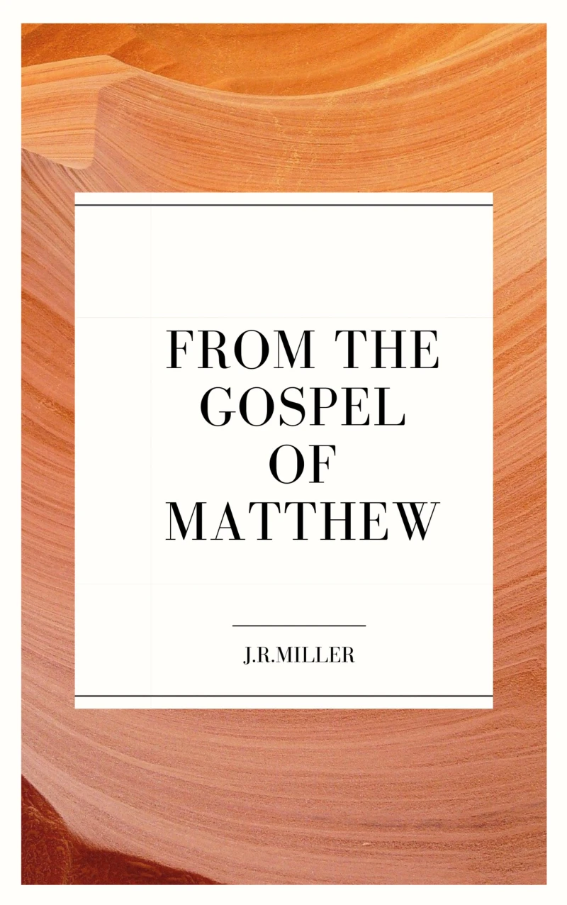 Portada: From the Gospel of Matthew