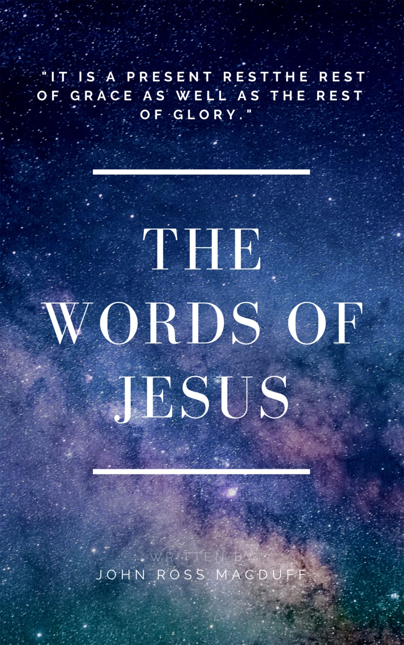 Portada: The Words Of Jesus