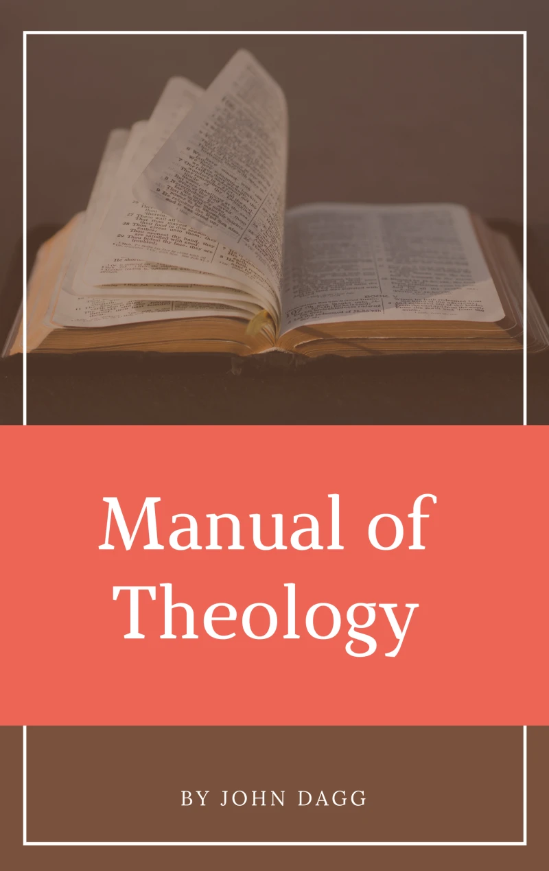 Portada: Manual of Theology