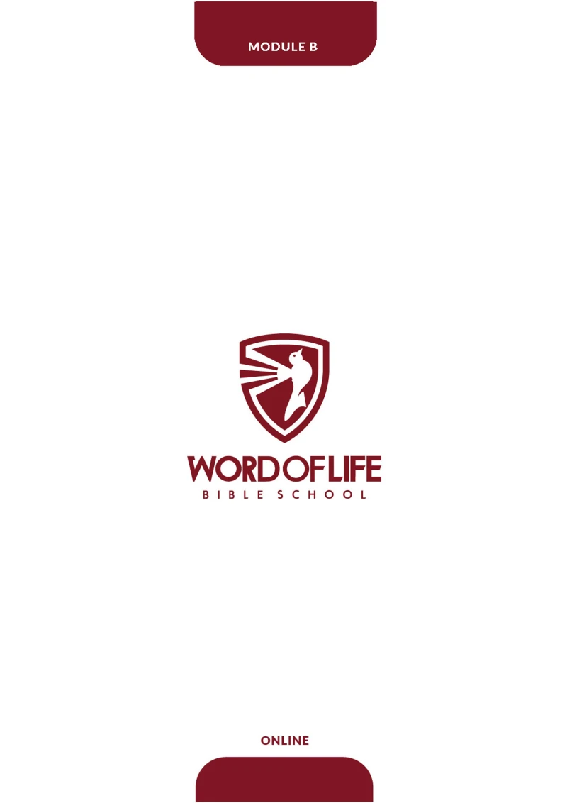 Portada: Word of Life Bible School
