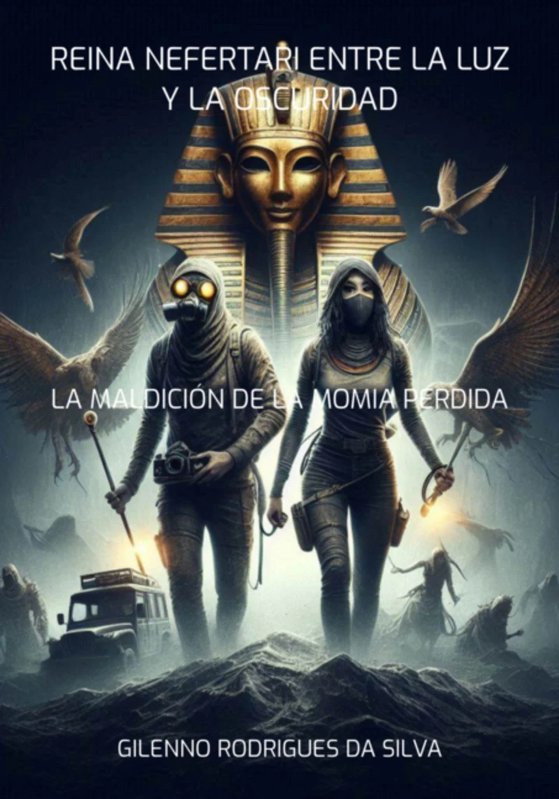 Portada: Reina Nefertari Entre La Luz Y La Oscuridad