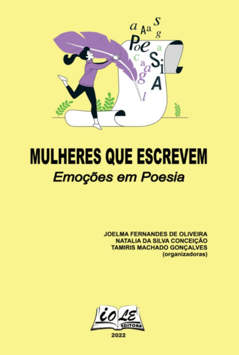 Portada: Mulheres Que Escrevem: Emoções Em Poesia