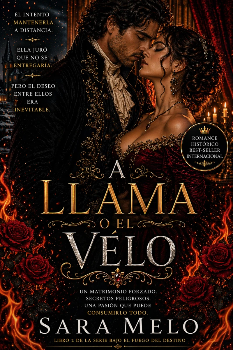 Portada: La llama y el velo