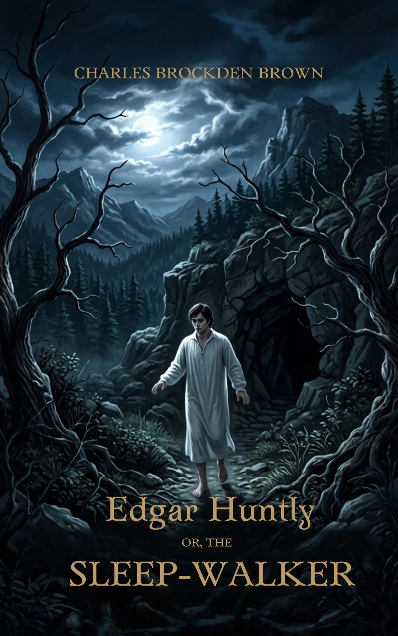Portada: Edgar Huntly, or The Sleep Walker