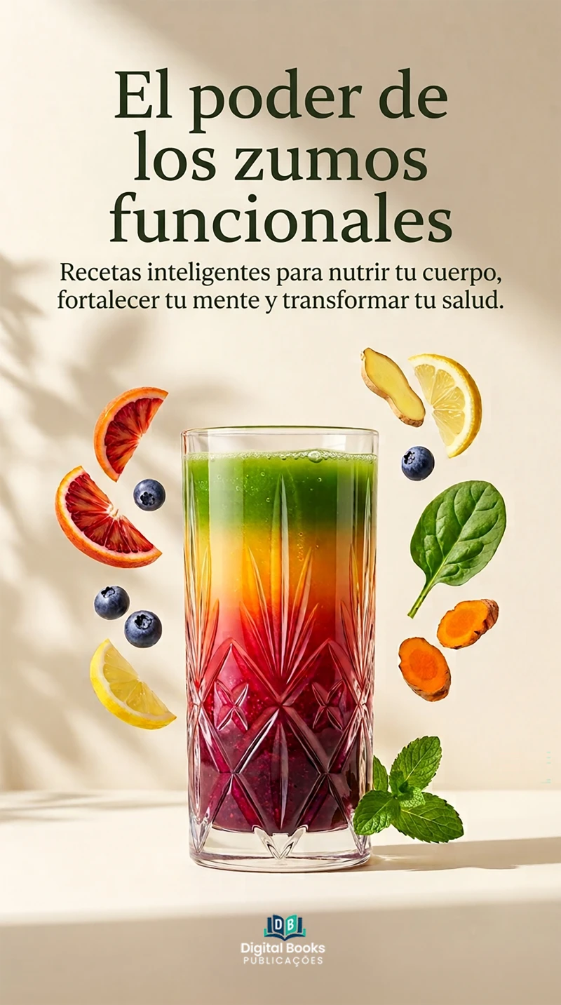 Portada: El poder de los zumos funcionales