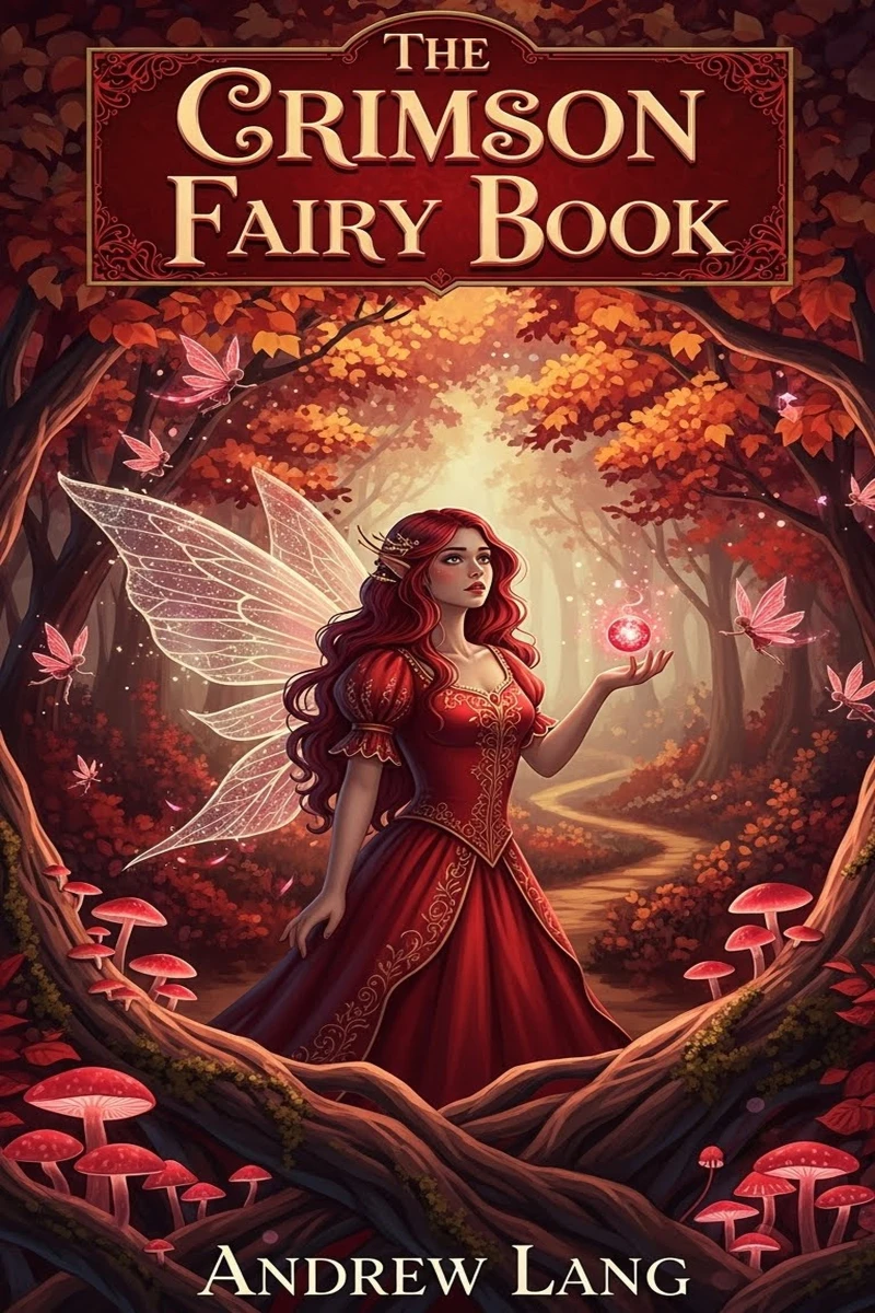 Portada: The Crimson Fairy Book