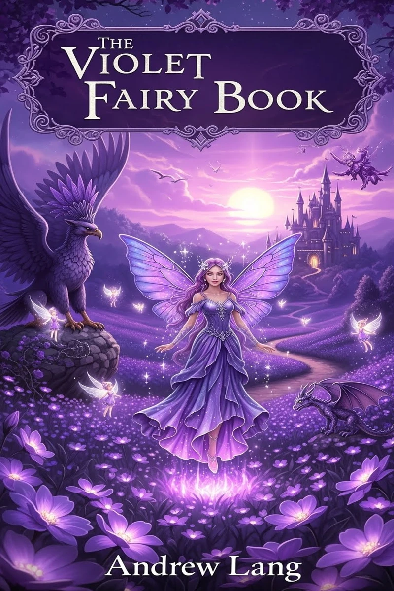 Portada: The Violet Fairy Book