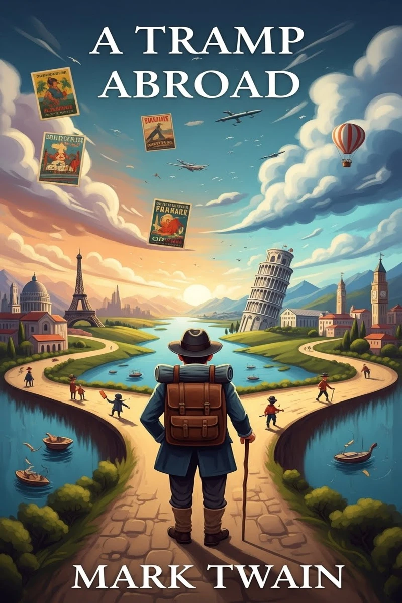 Portada: A Tramp Abroad