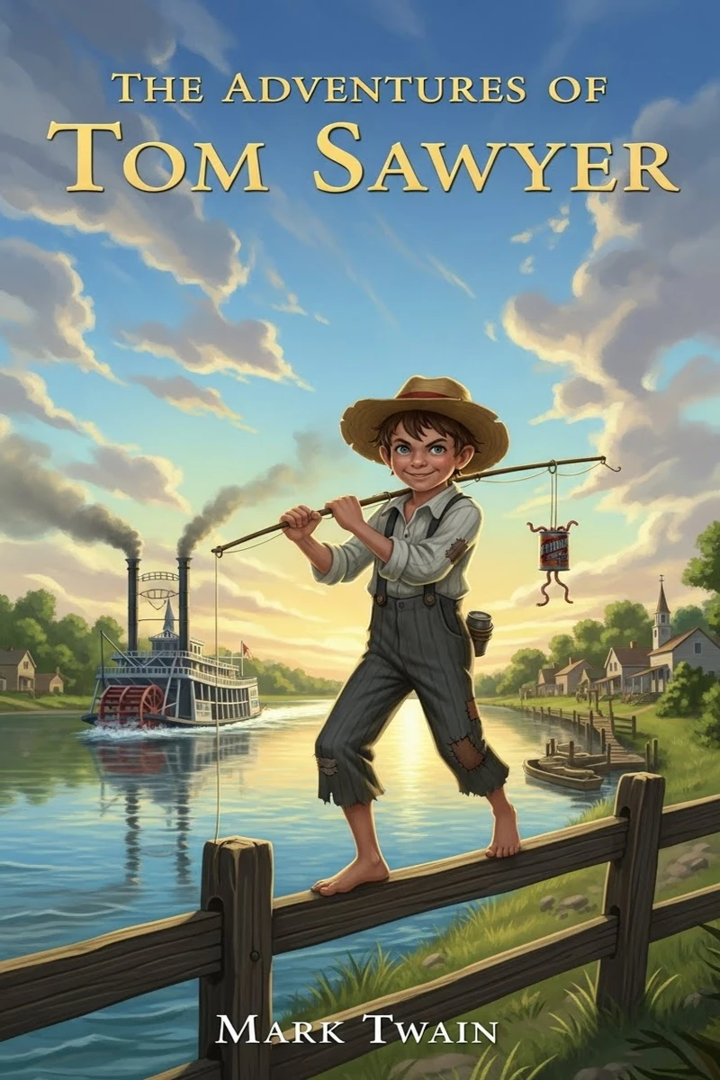 Portada: The Adventures of Tom Sawyer