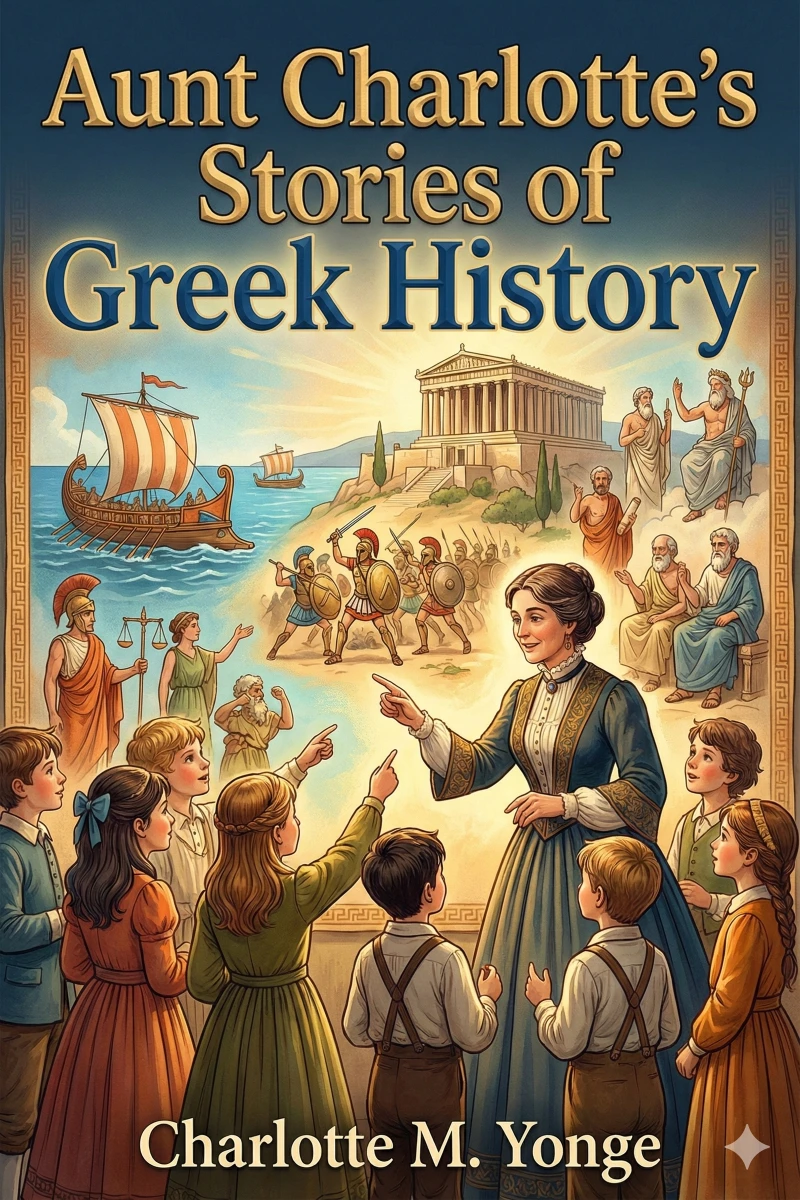 Portada: Aunt Charlotte's Stories of Greek History