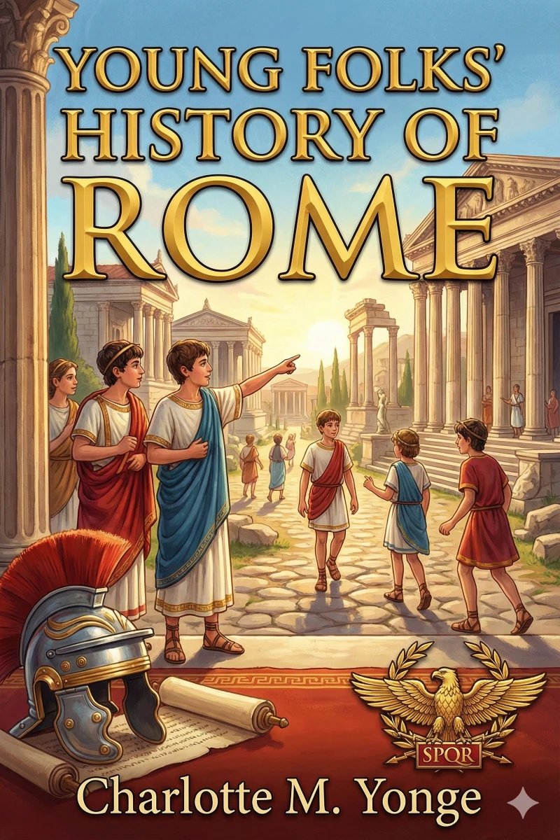 Portada: Young Folks' History of Rome