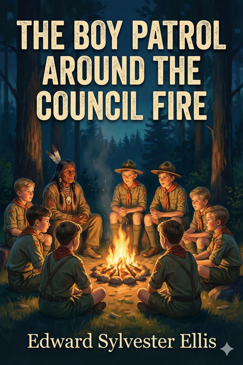 Portada: The Boy Patrol Around the Council Fire