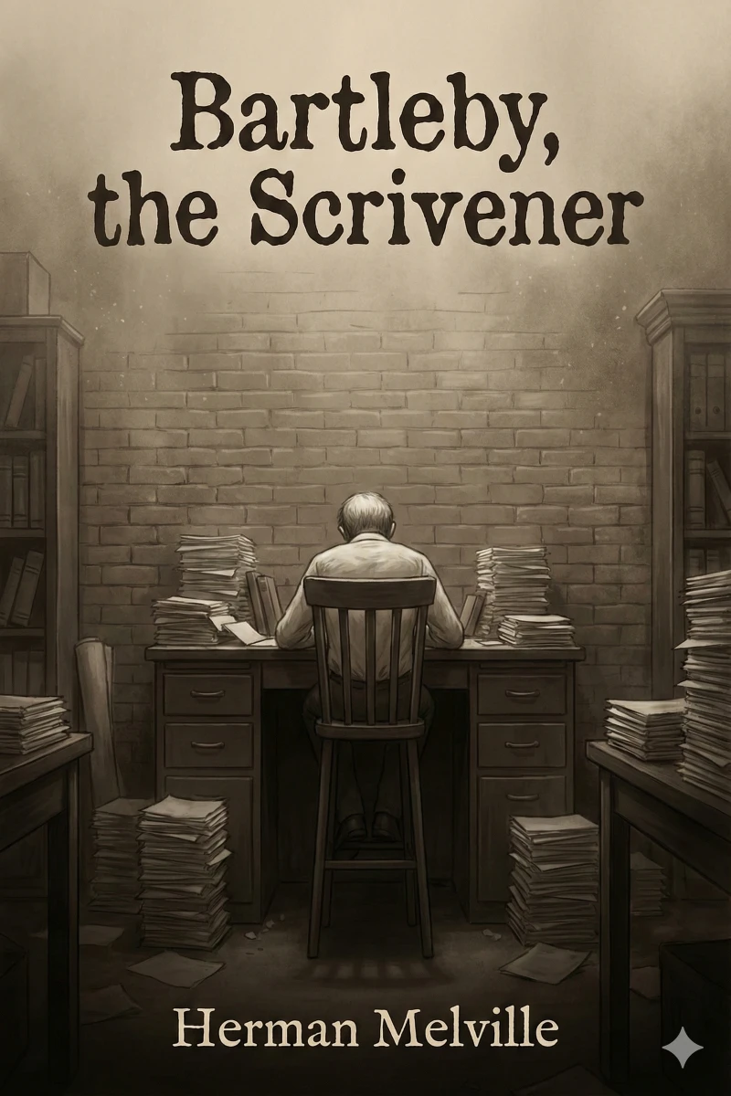 Portada: Bartleby, the Scrivener: A Story of Wall-Street