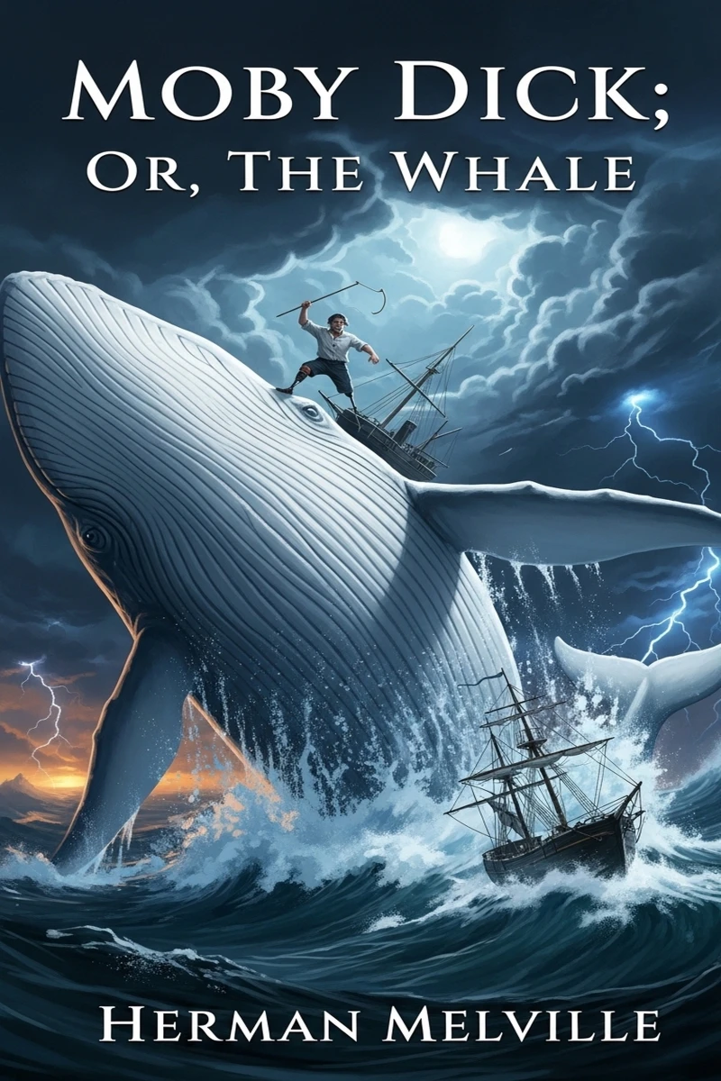 Portada: Moby Dick; Or, The Whale