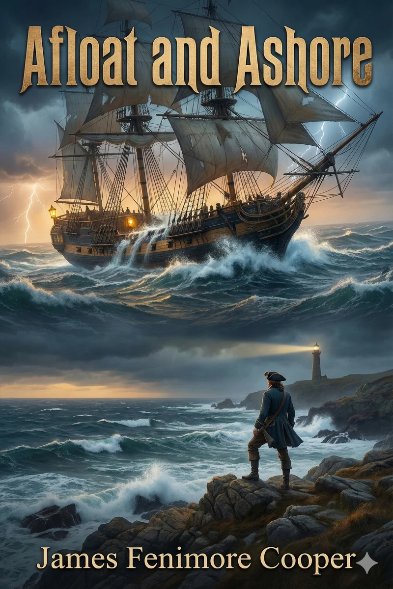 Portada: Afloat and Ashore: A Sea Tale