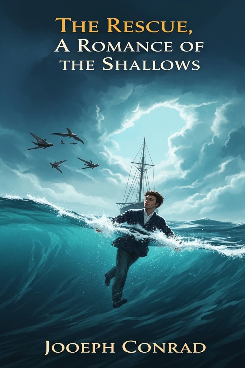 Portada: The Rescue, A Romance of the Shallows