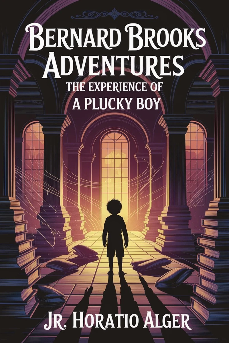 Portada: Bernard Brooks' Adventures: The Experience of a Plucky Boy