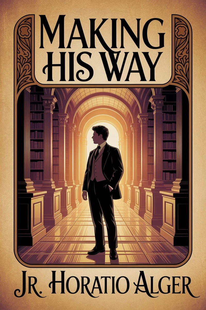 Portada: Making His Way; Or, Frank Courtney's Struggle Upward