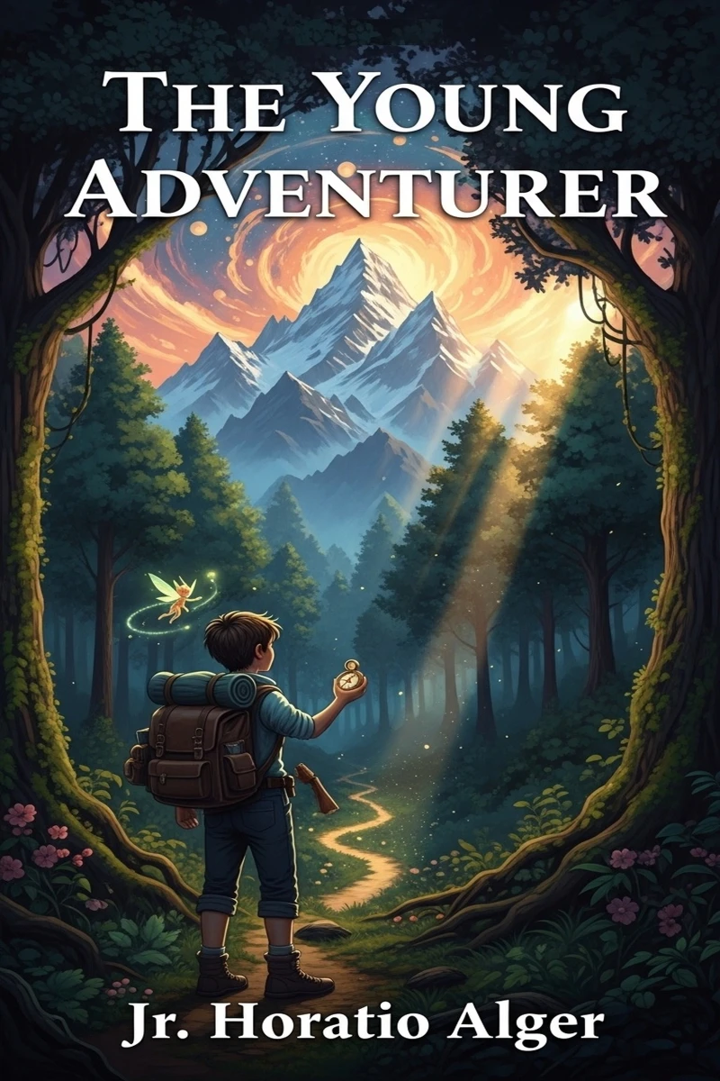 Portada: The Young Adventurer; or, Tom's Trip Across the Plains