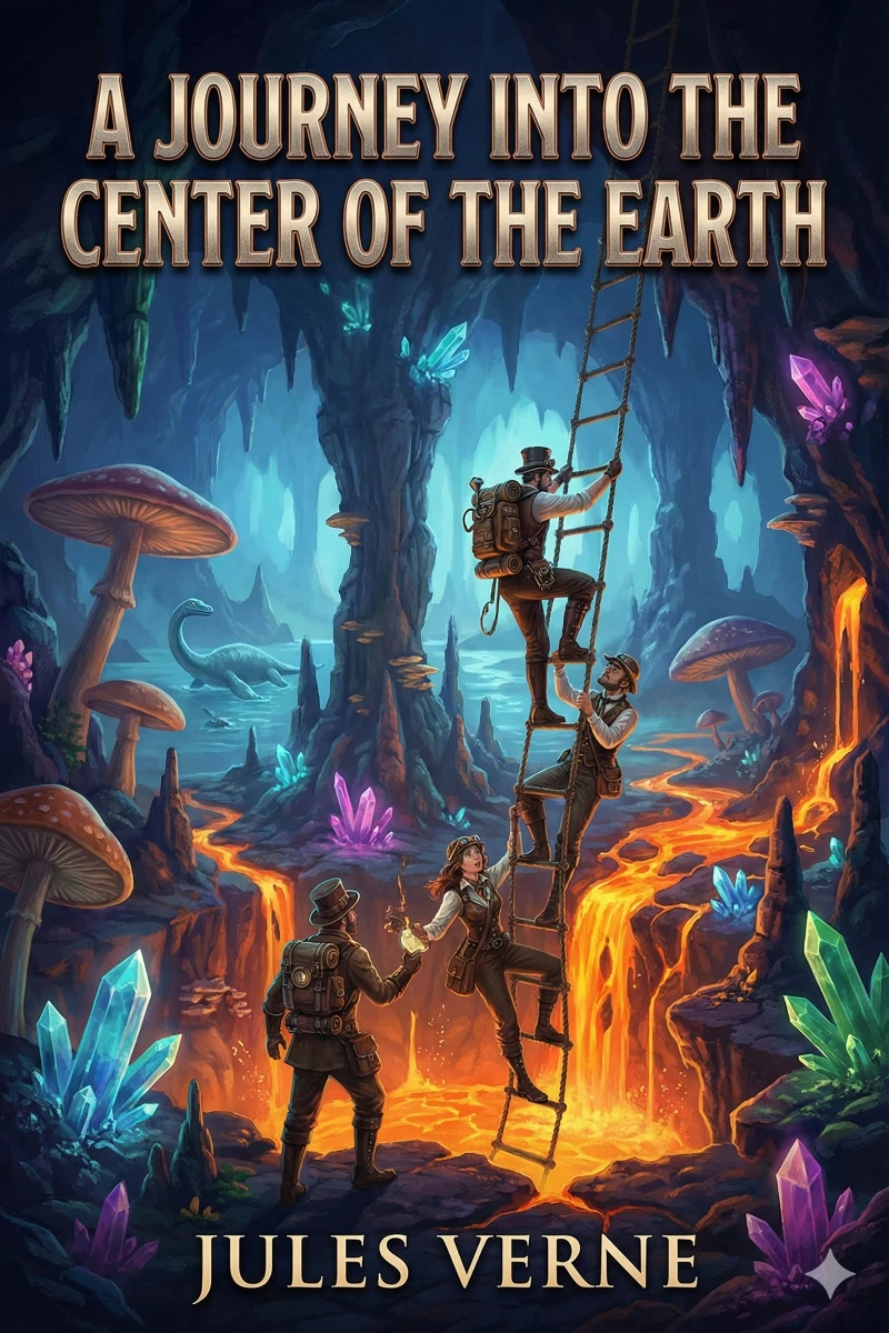 Portada: A Journey into the Center of the Earth