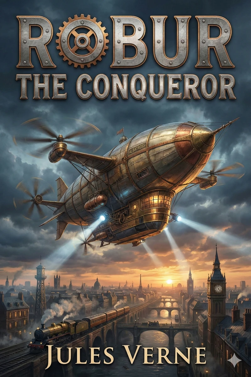 Portada: Robur the Conqueror