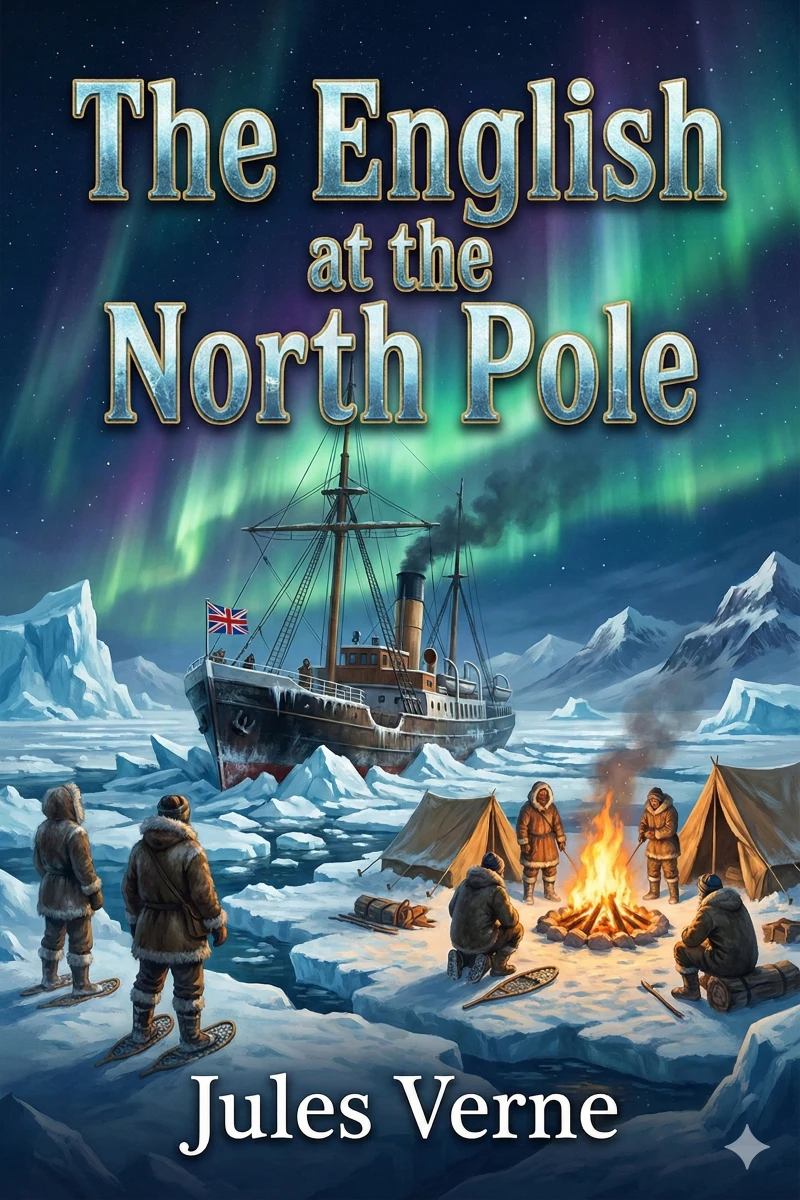 Portada: The English at the North Pole: Part I of the Adventures of Captain Hatteras