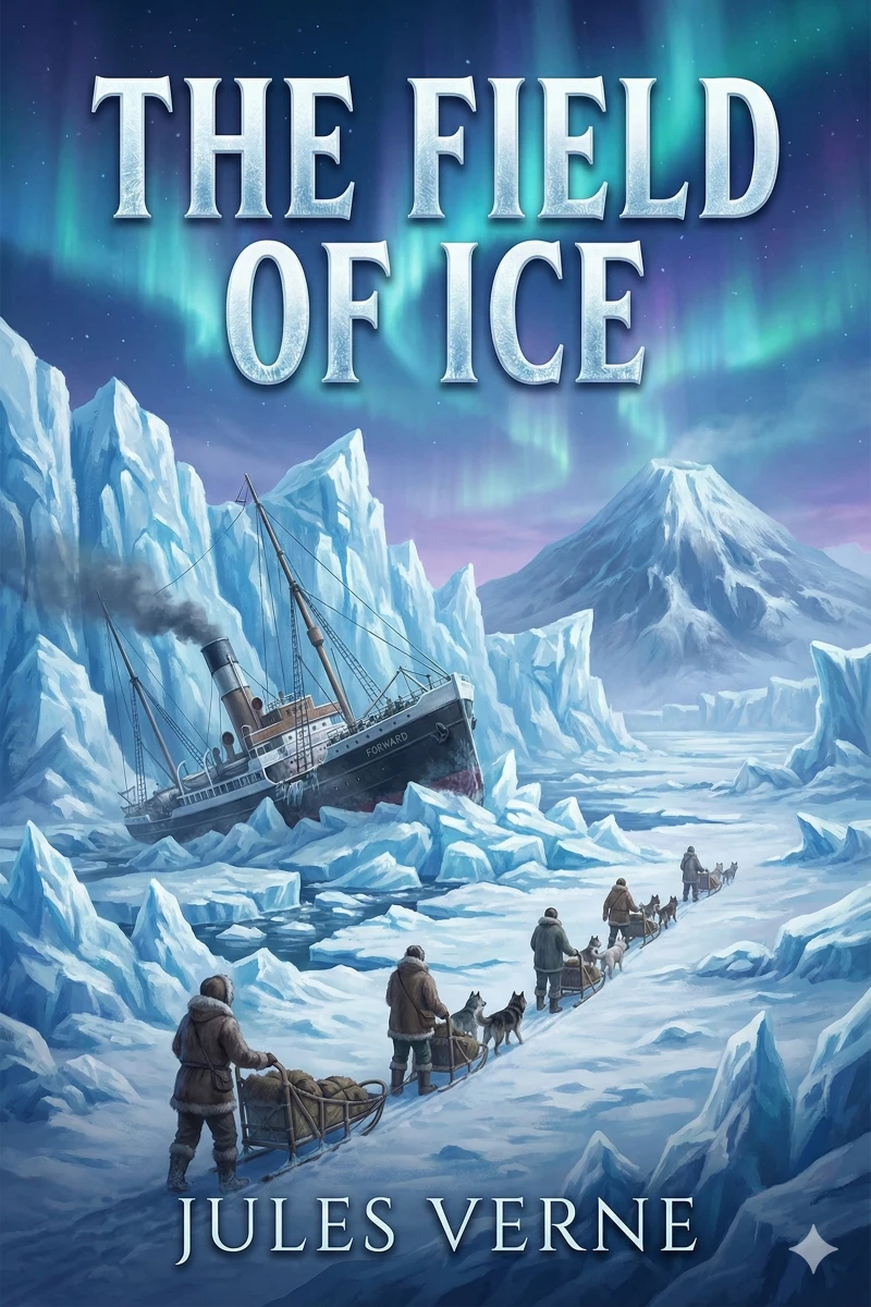 Portada: The Field of Ice: Part II of the Adventures of Captain Hatteras