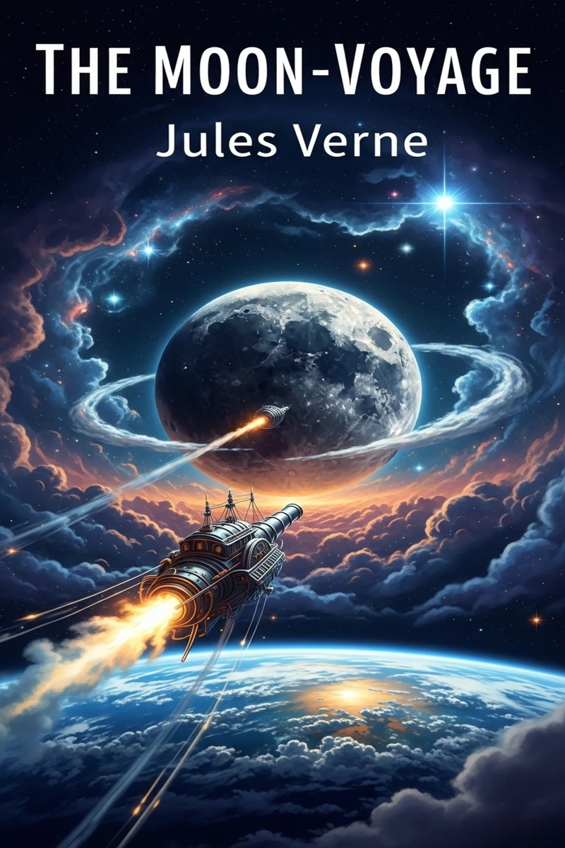 Portada: The Moon-Voyage