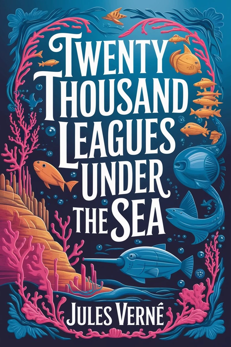 Portada: Twenty Thousand Leagues Under the Sea