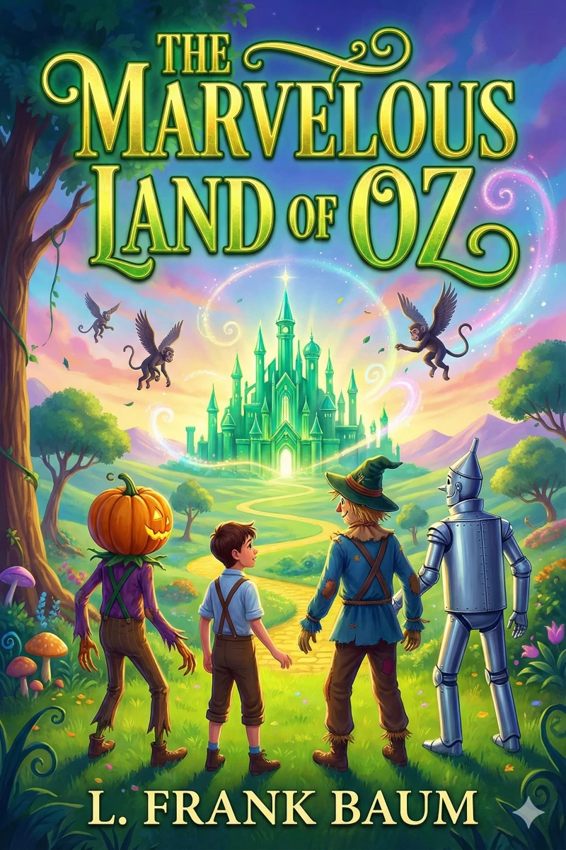 Portada: The Marvelous Land of Oz
