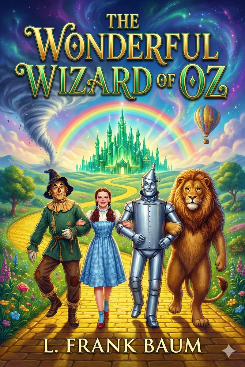 Portada: The Wonderful Wizard of Oz