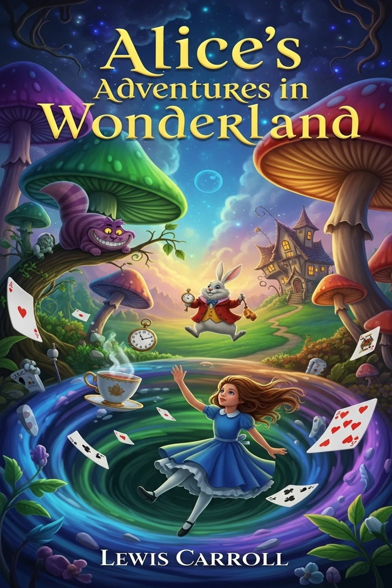 Portada: Alice's Adventures in Wonderland