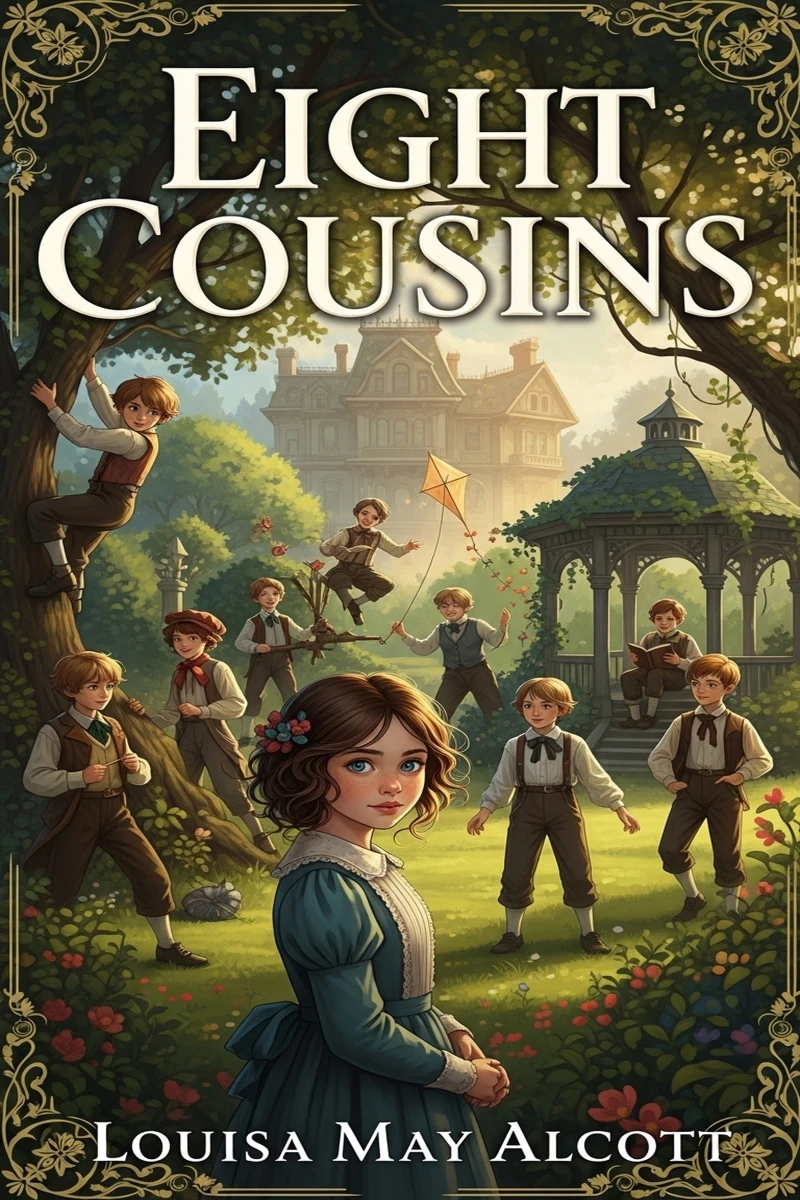 Portada: Eight Cousins