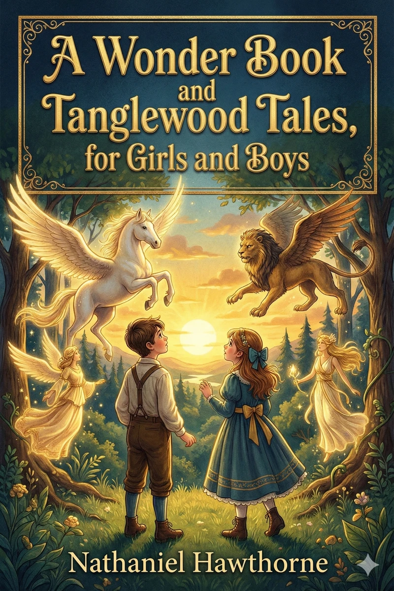 Portada: A Wonder Book and Tanglewood Tales, for Girls and Boys
