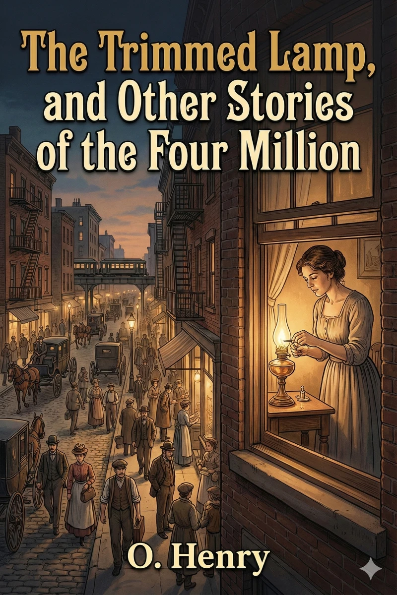 Portada: The Trimmed Lamp, and Other Stories of the Four Million