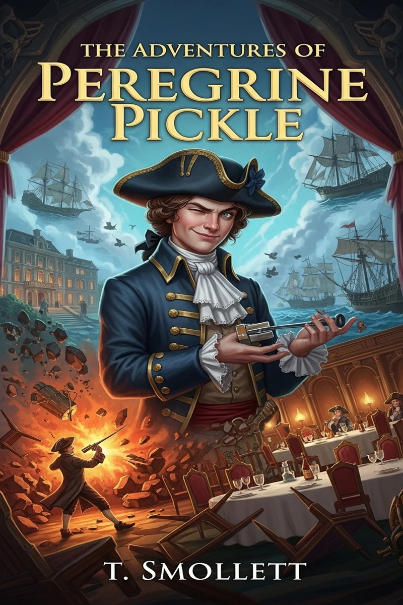 Portada: The Adventures of Peregrine Pickle