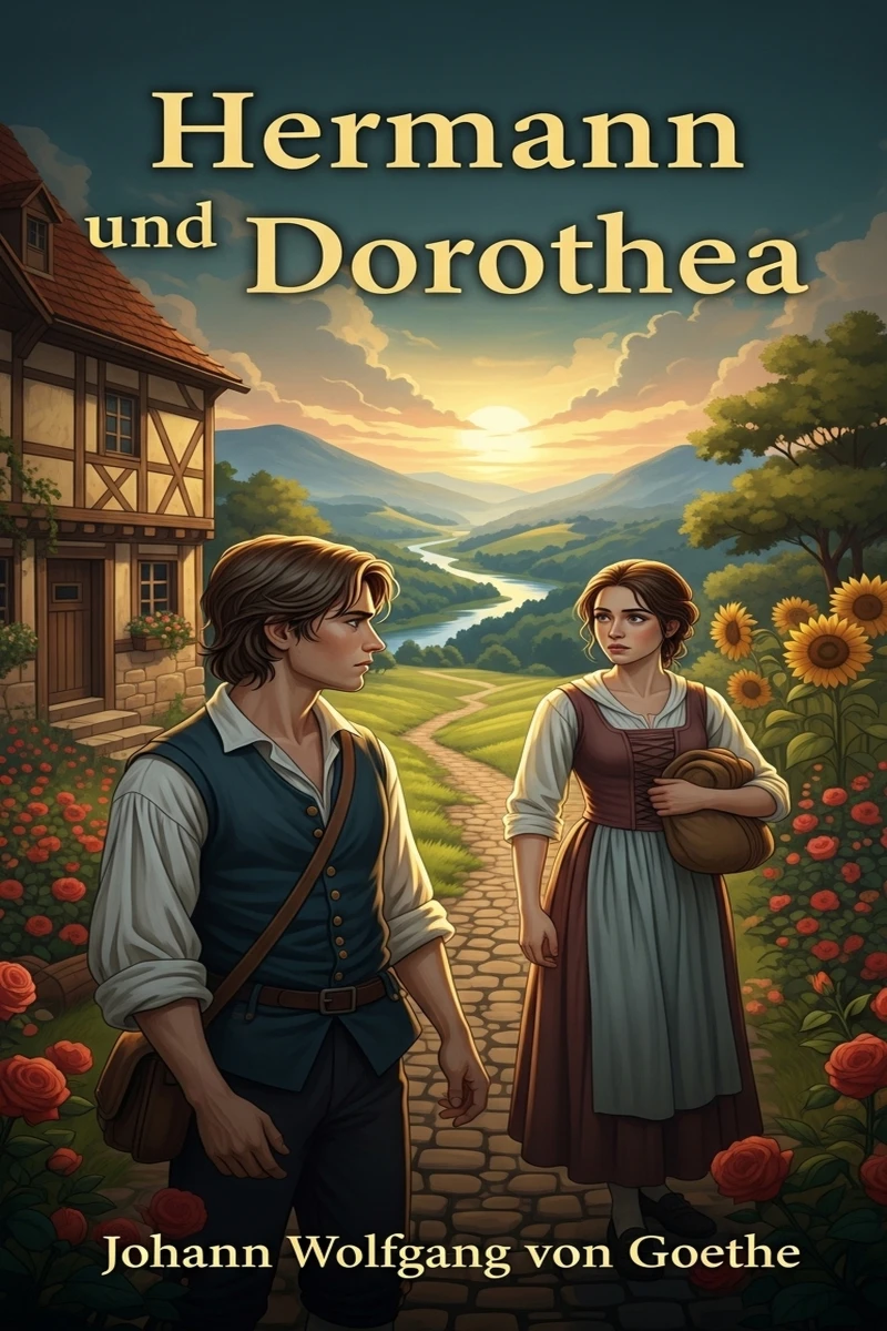 Portada: Hermann und Dorothea