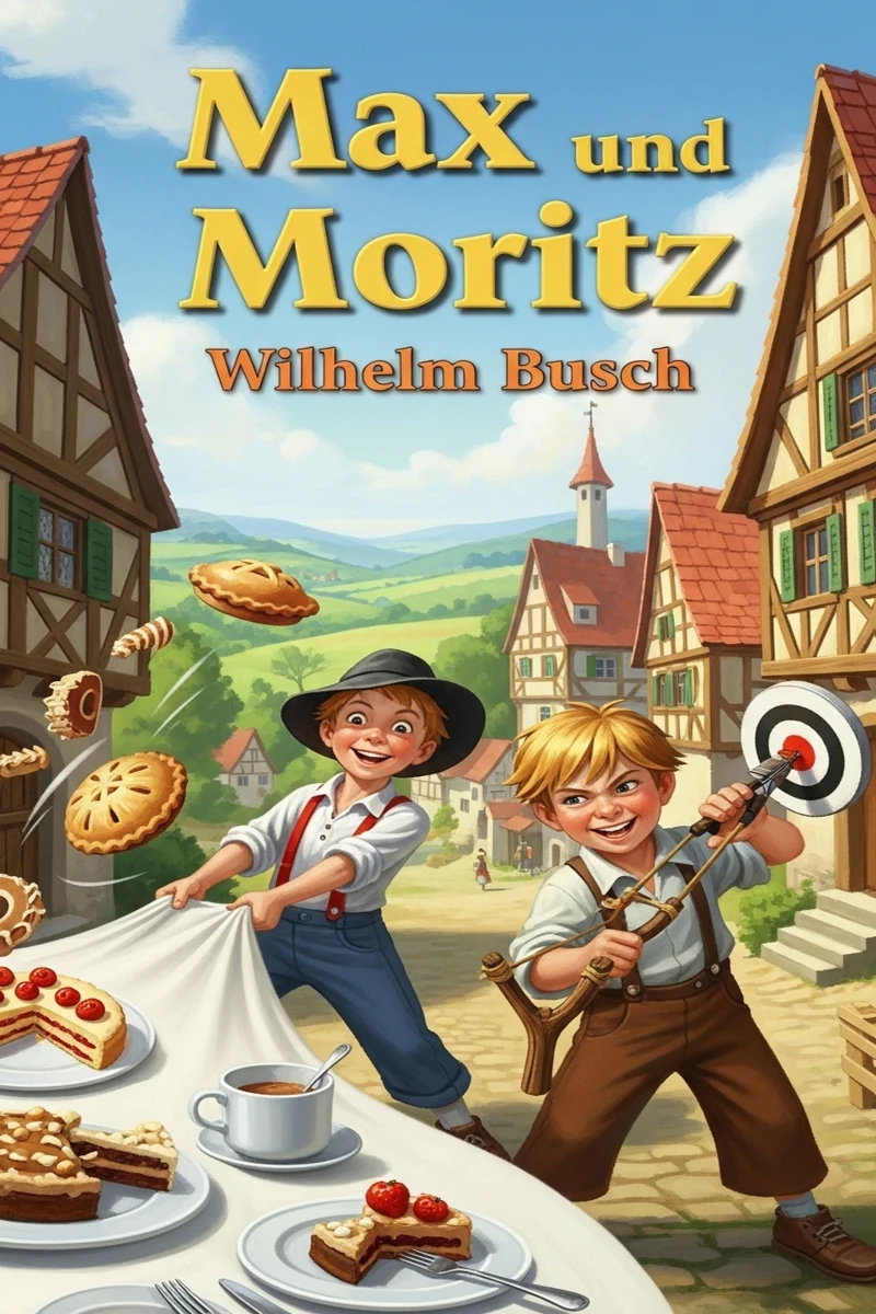 Portada: Max und Moritz