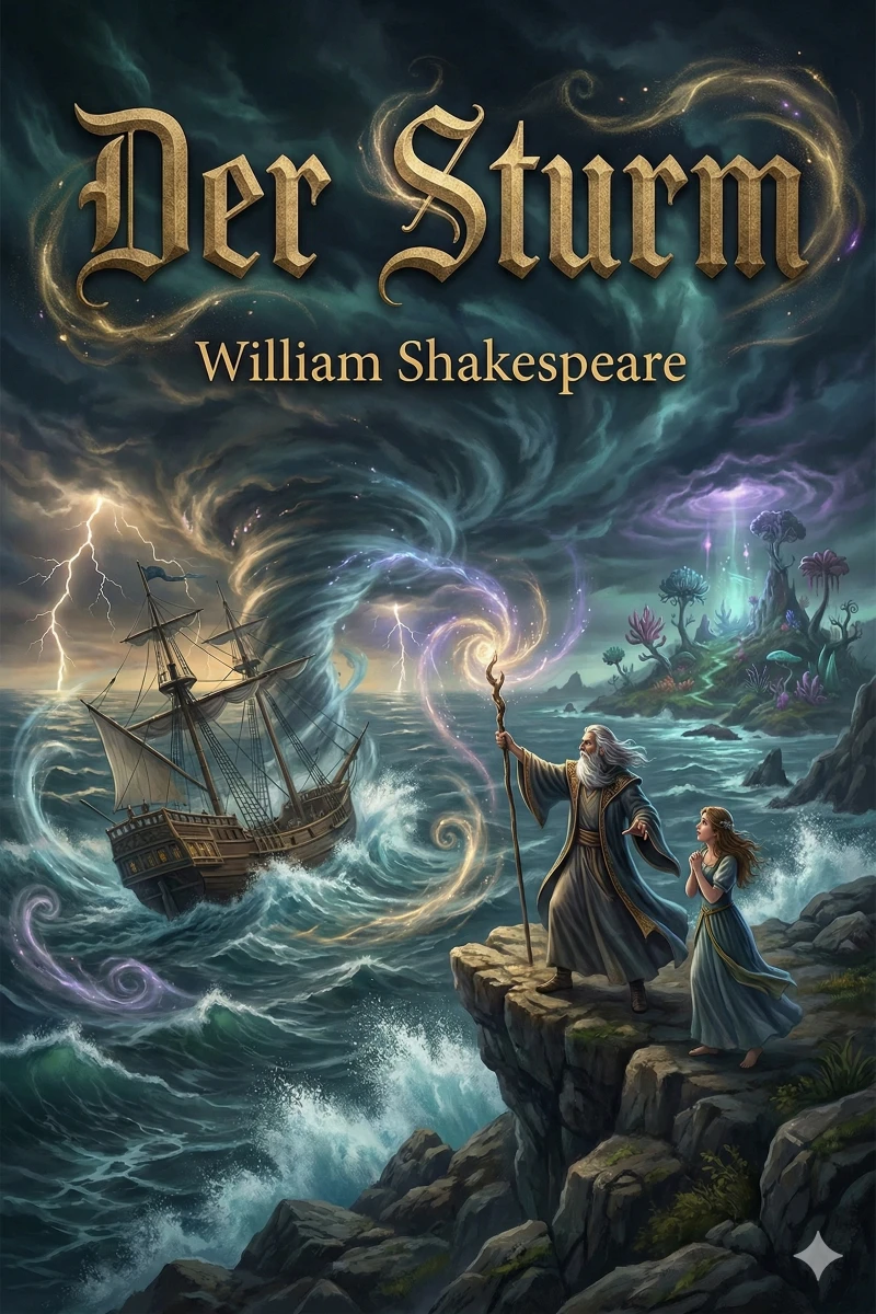 Portada: Der Sturm, oder Die bezauberte Insel