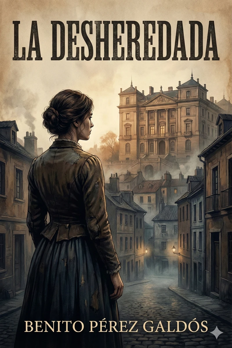 Portada: La desheredada